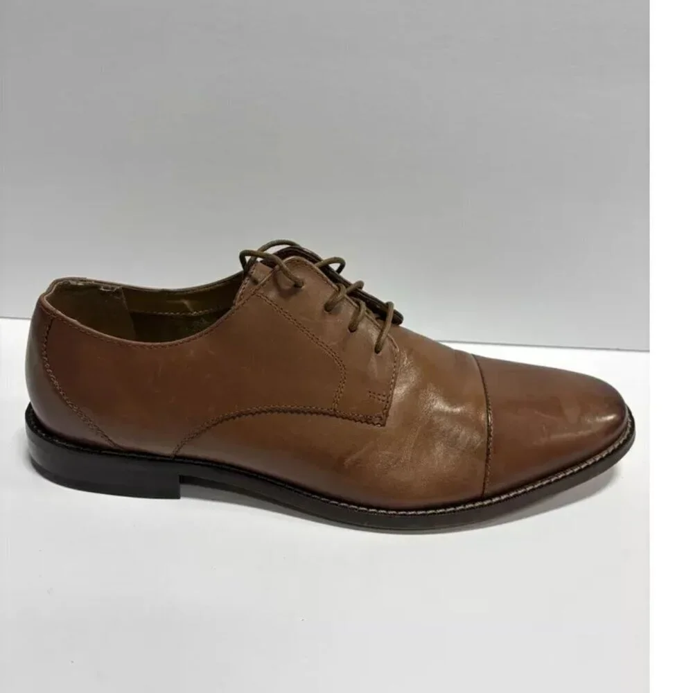 Florsheim Men’s Montinaro Cap Toe Oxford Dress Shoes, Size 11 D